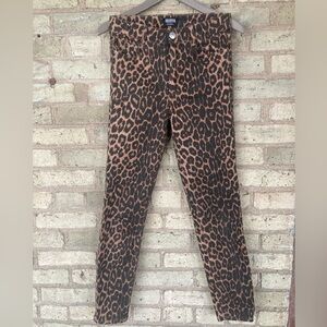 Zara Trafaluc Leopard Denim